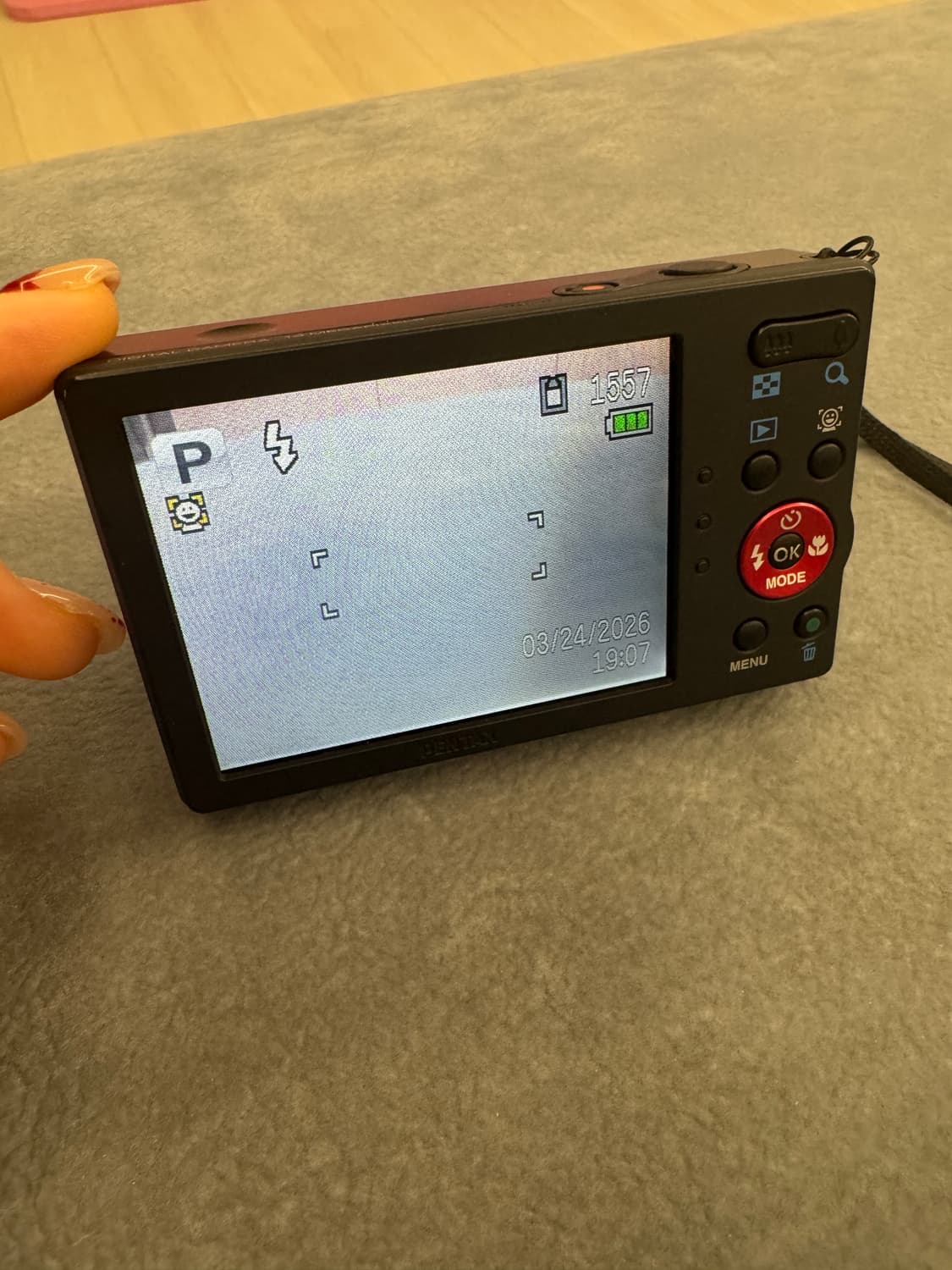 펜탁스 옵티오 RS1000 빈티지 디지털 카메라 (작례O) 상품이미지6