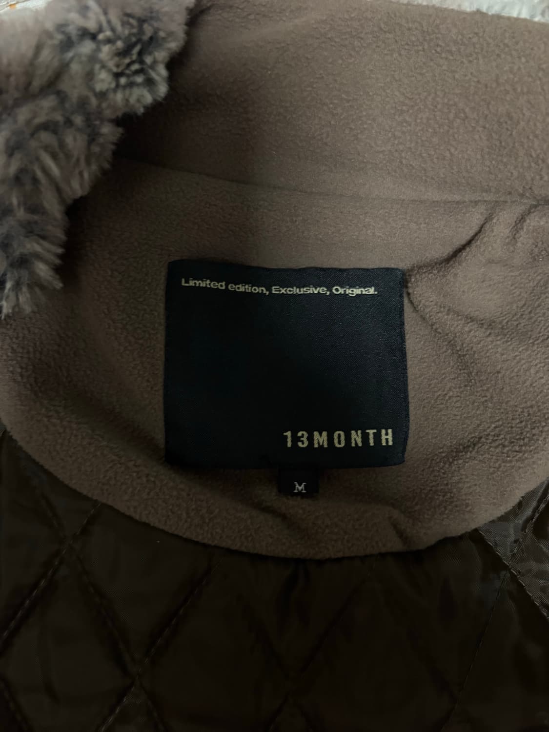 써틴먼스 퍼 플리스 후리스 (m브라운) 상품이미지5