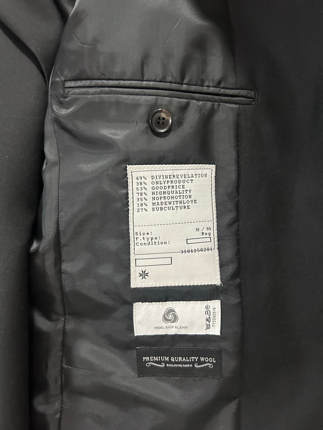 TONYWACK-clip double half blazer(토니웩) 상품이미지3