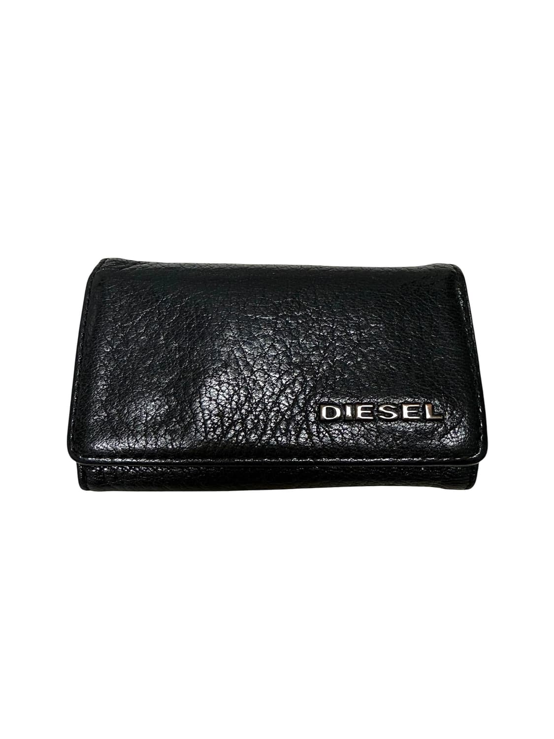 디젤 블랙 메탈 로고 6링 가죽 키케이스  상품이미지2