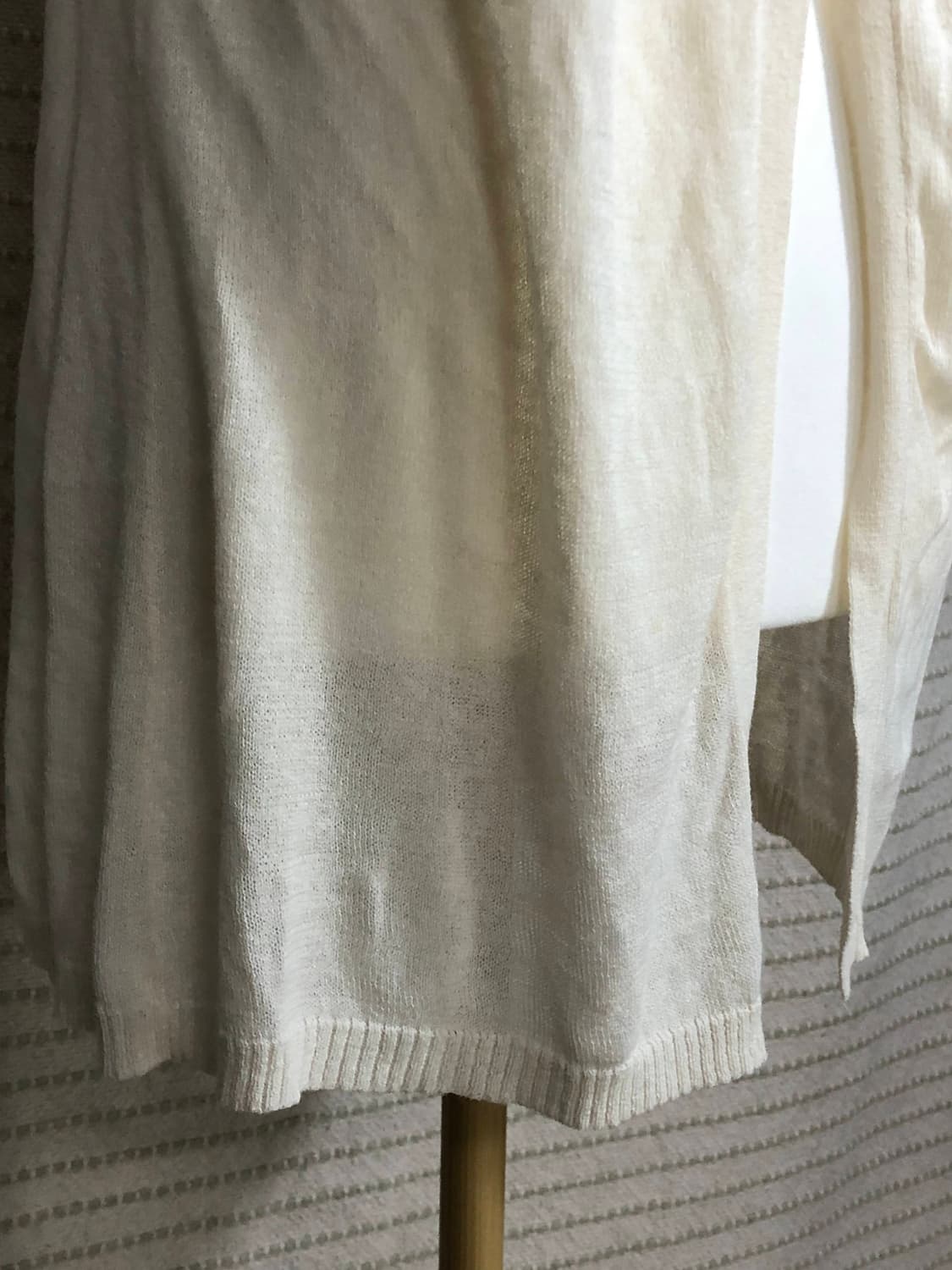 일본 빈티지 아이보리 코튼 모리걸 레이어드 나시 상품이미지4