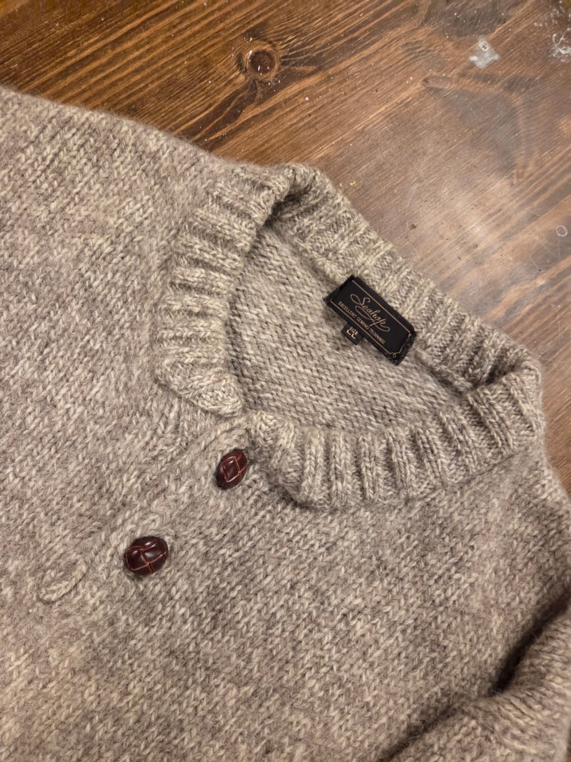 Seahope 헨리넥 램스울니트 상품이미지7