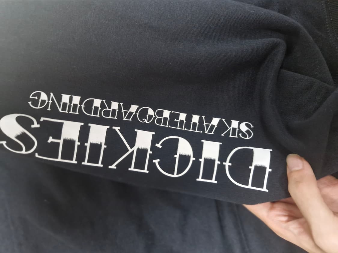 디키즈 로니 샌드발 플리스 풀오버 크루넥 스케이트 라인 l 상품이미지2