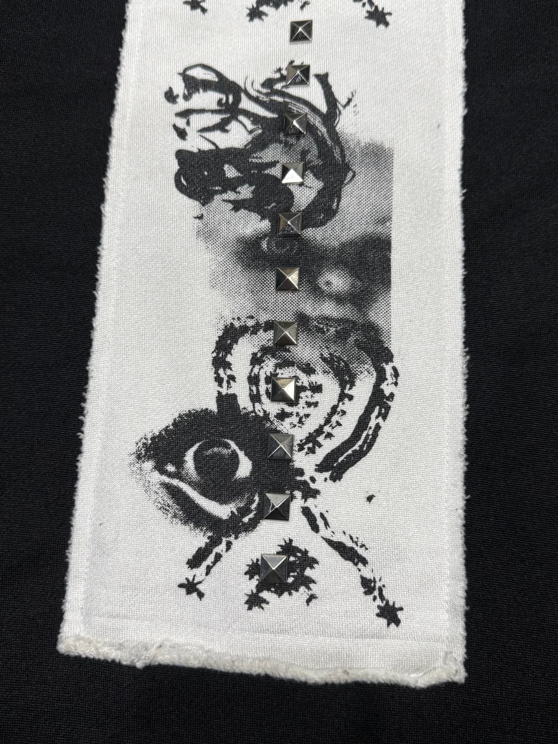 2012 꼼데가르송 스터드 디테일 코트 롱 후드 집업 자켓 상품이미지3