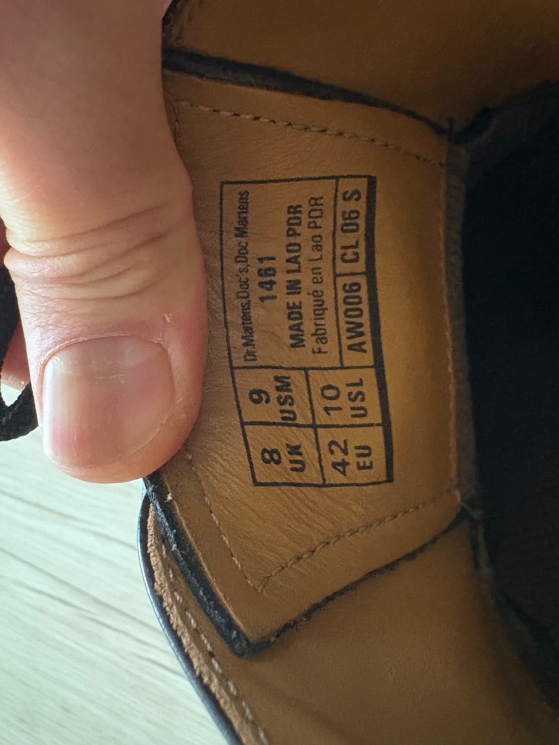닥터마틴 1461 3홀 스무스 270 상품이미지7