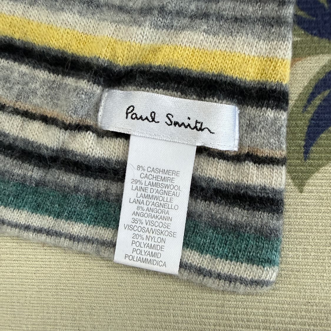 폴스미스 Paulsmith 스트라이프 머플러 목도리 상품이미지2