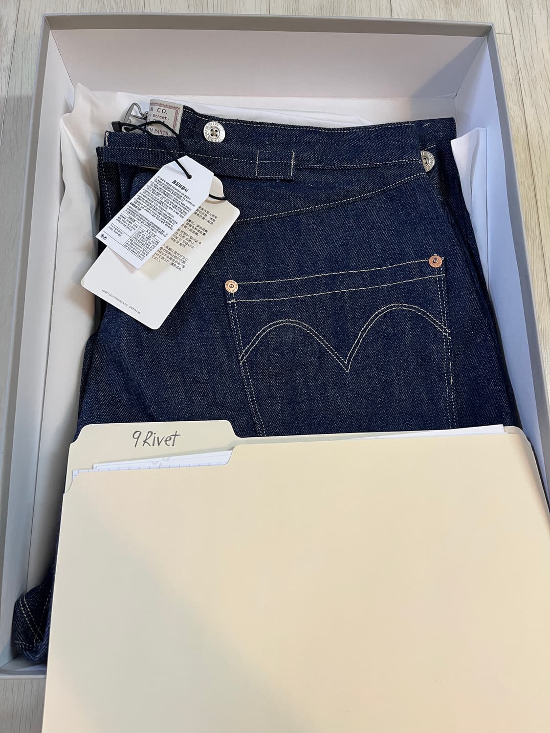 리바이스빈티지클로딩 LVC1873 9RIVET 웨이스트 오버올 34X34 상품이미지1