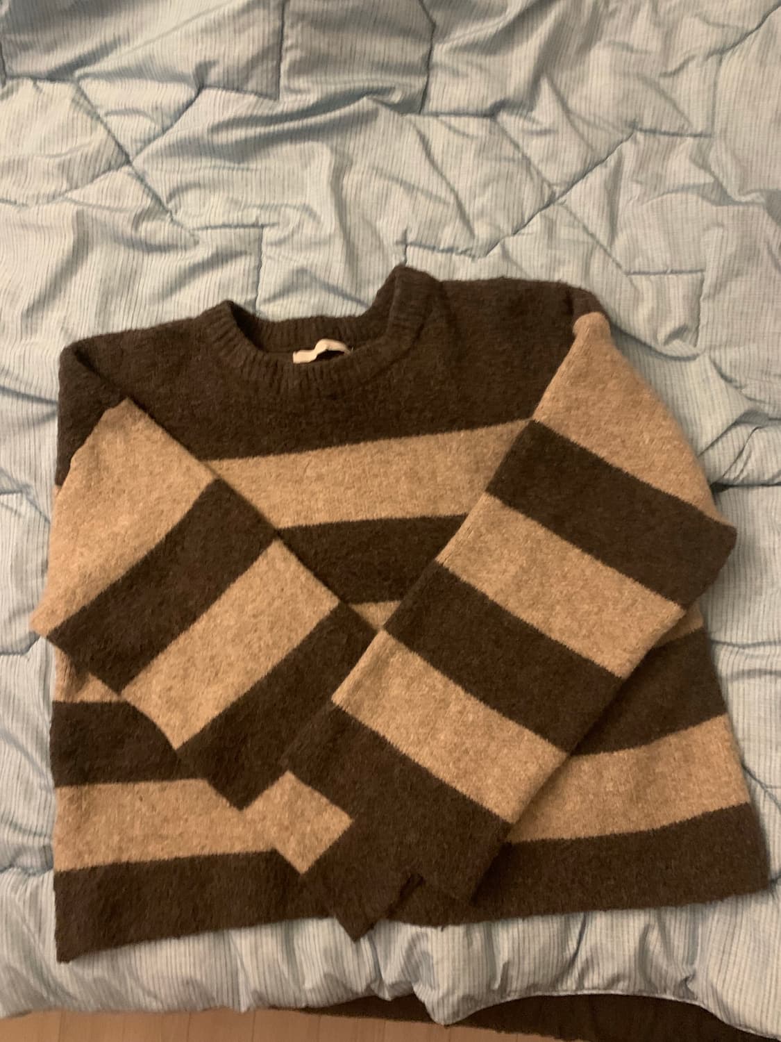 로고스데이즈 스트라이프 니트 상품이미지1