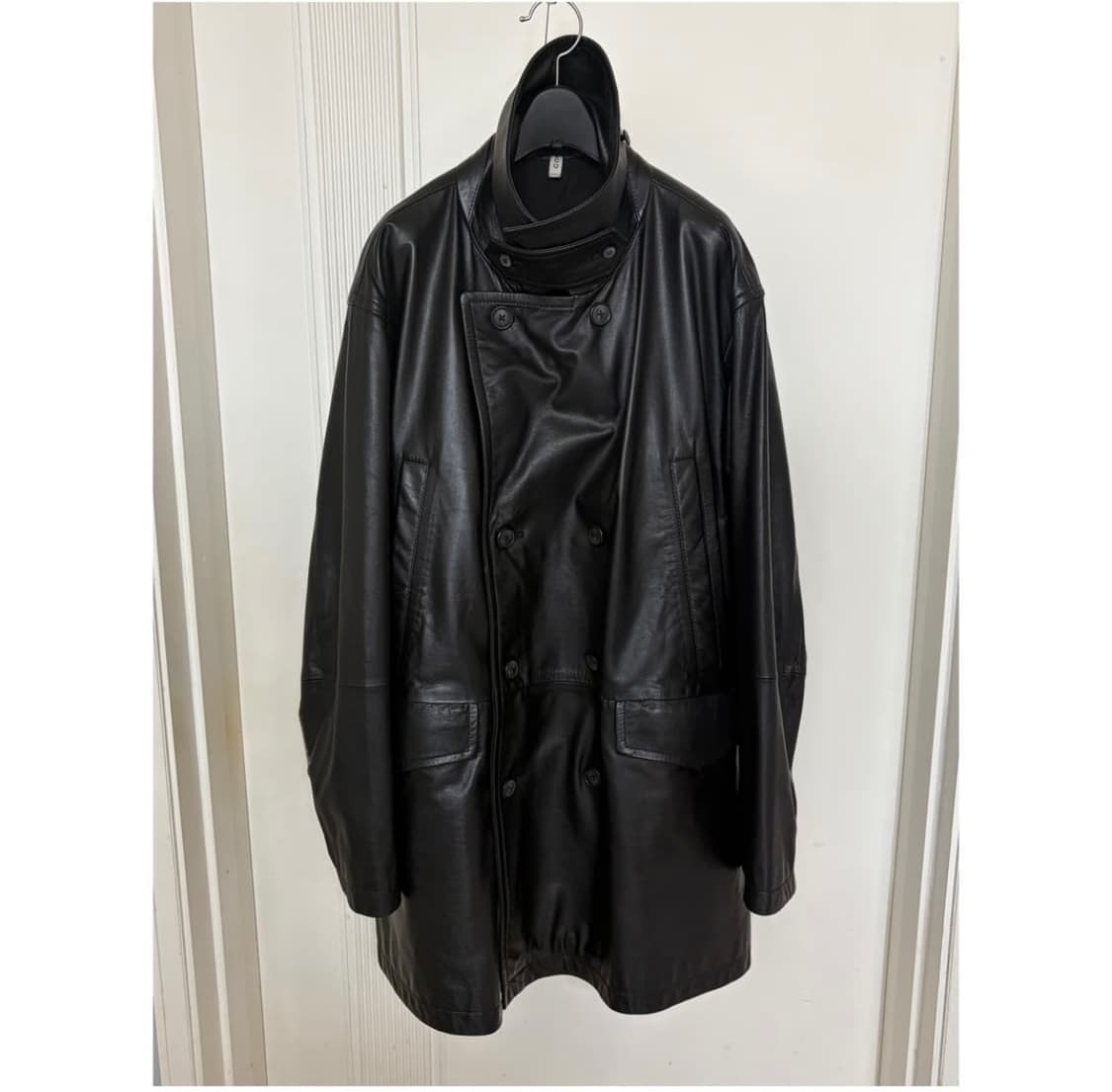 CCU 레더 카코트 한시간 급처 안팔리면 그냥 입음 상품이미지1