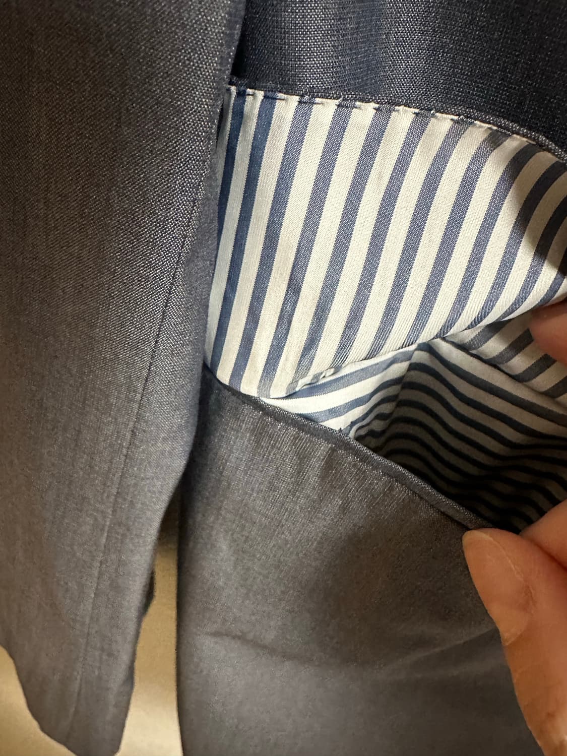 타임 남자 자켓 거의새것 슈트자켓 여름 세미정장 상품이미지7