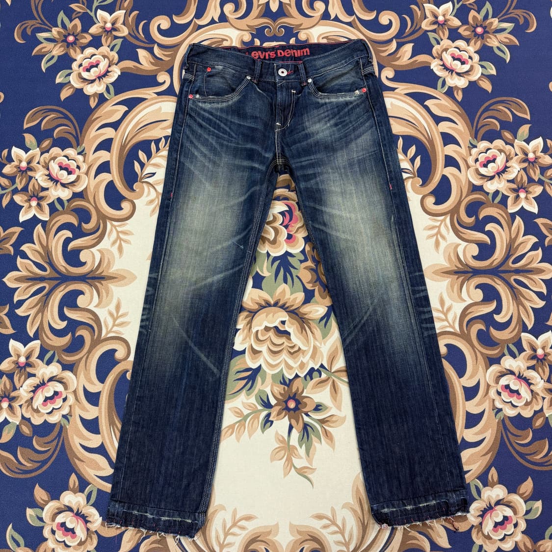 (32)리바이스 levis522 워싱 데님팬츠 상품이미지3