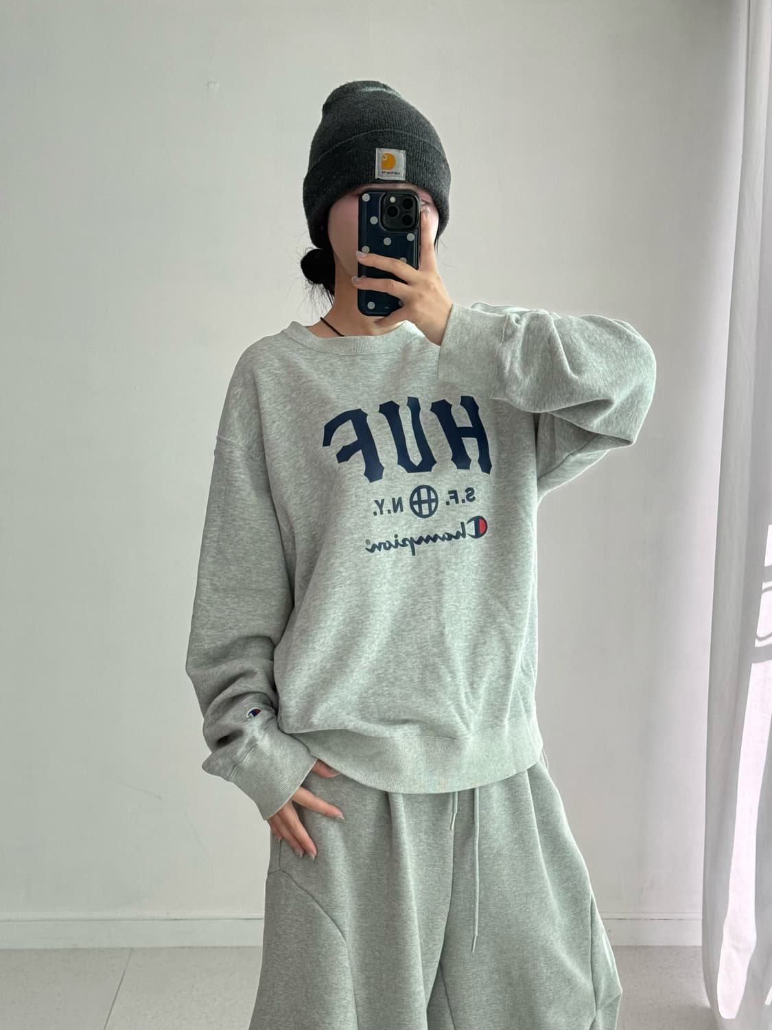 챔피온 허프 맨투맨 상품이미지2