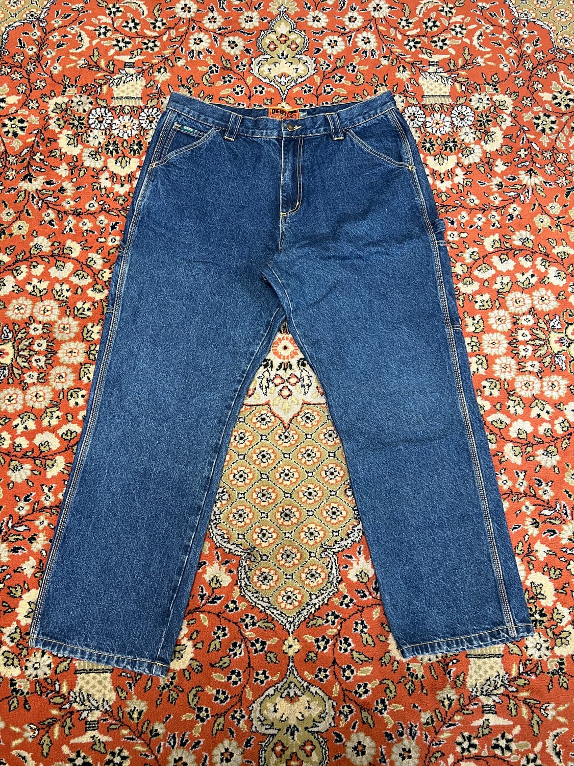 [34] 데우스 레코드 빅펠라 카펜터 데님 팬츠 상품이미지2