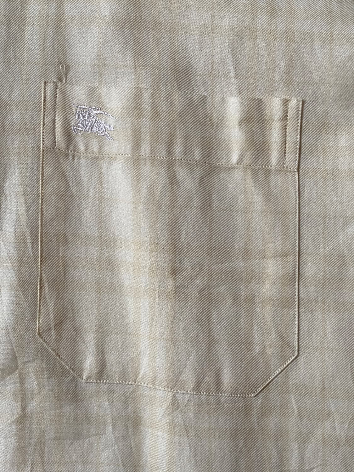 버버리 체크 셔츠 (Man 2XL) AB0318 상품이미지8