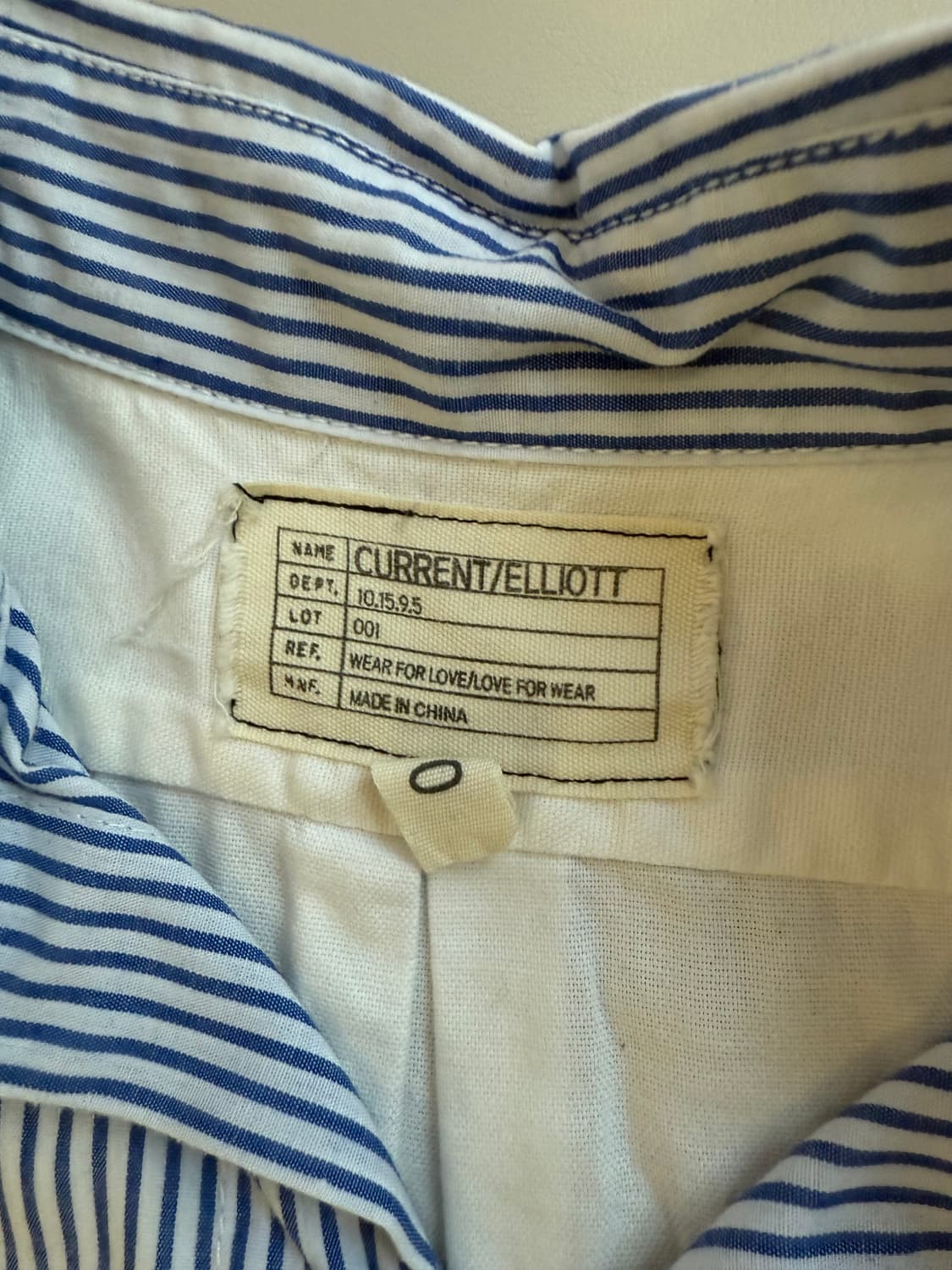 Current/Elliott 스트라이프 셔츠 커런트엘리엇 상품이미지2