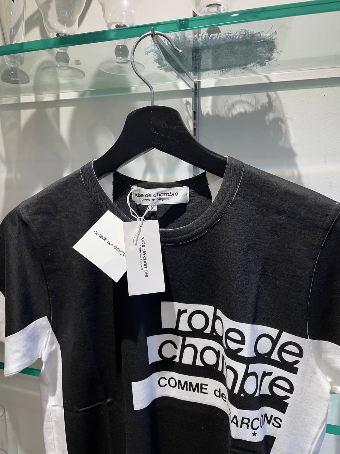 COMME DES GARÇONS logo teet 상품이미지3