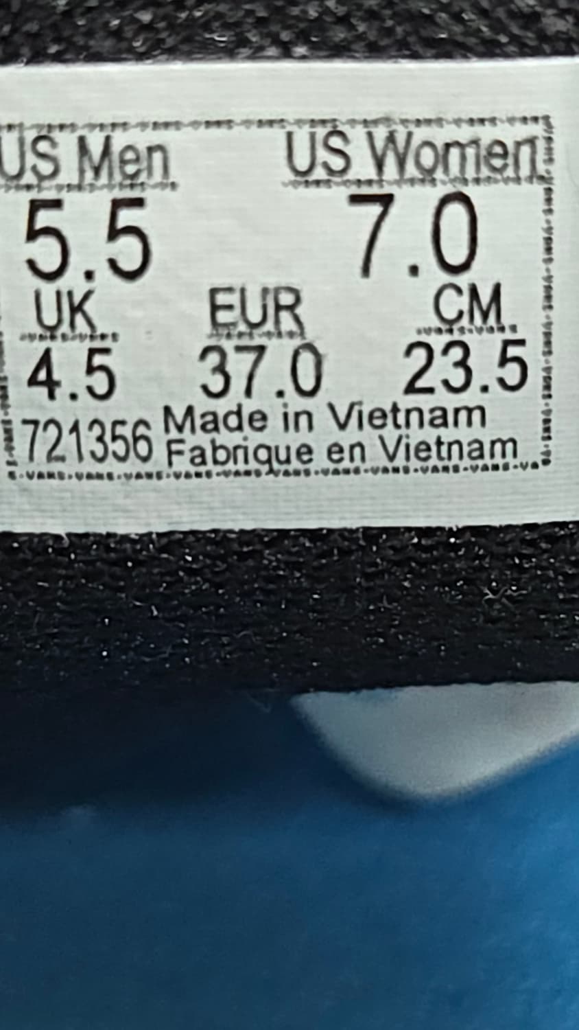 반스 미착용 235mm- 에브던트 얼티밋와플 레저 스니커즈 화이트   상품이미지7