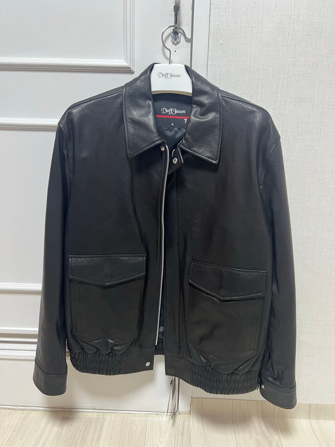 도프제이슨 프리미엄 베지터블 A-2 자켓 BLACK 상품이미지2