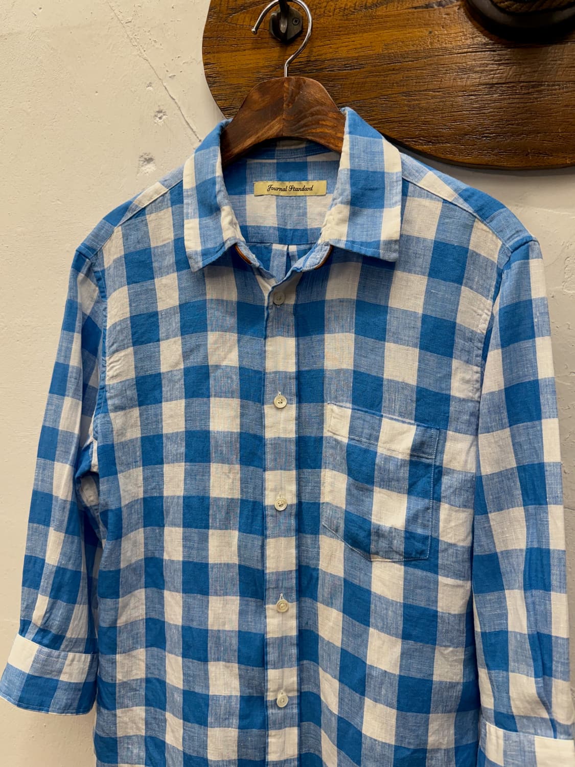 JOURNAL STANDARD 7-Sleeve Linen Shirt 상품이미지2