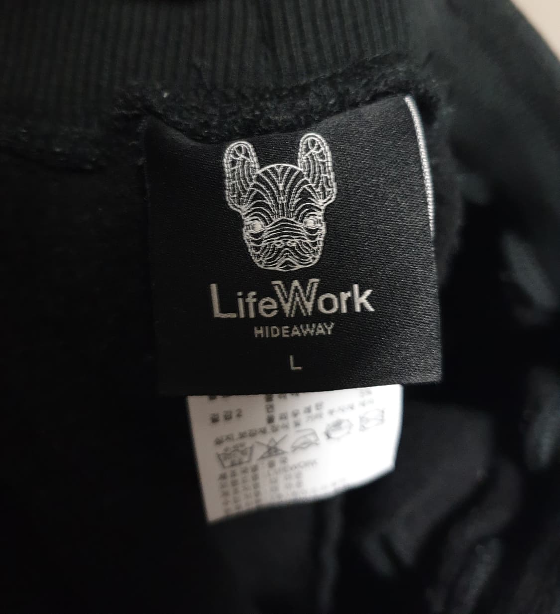 라이프워크 키즈 (셋업) 후로피 스몰라독 기모 스웨트 L 상품이미지8