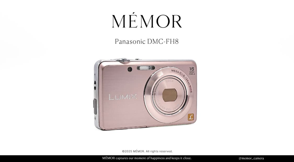 라이카렌즈✨ Panasonic DMC-FH8 파나소닉 핑크 디카 작례O 상품이미지2