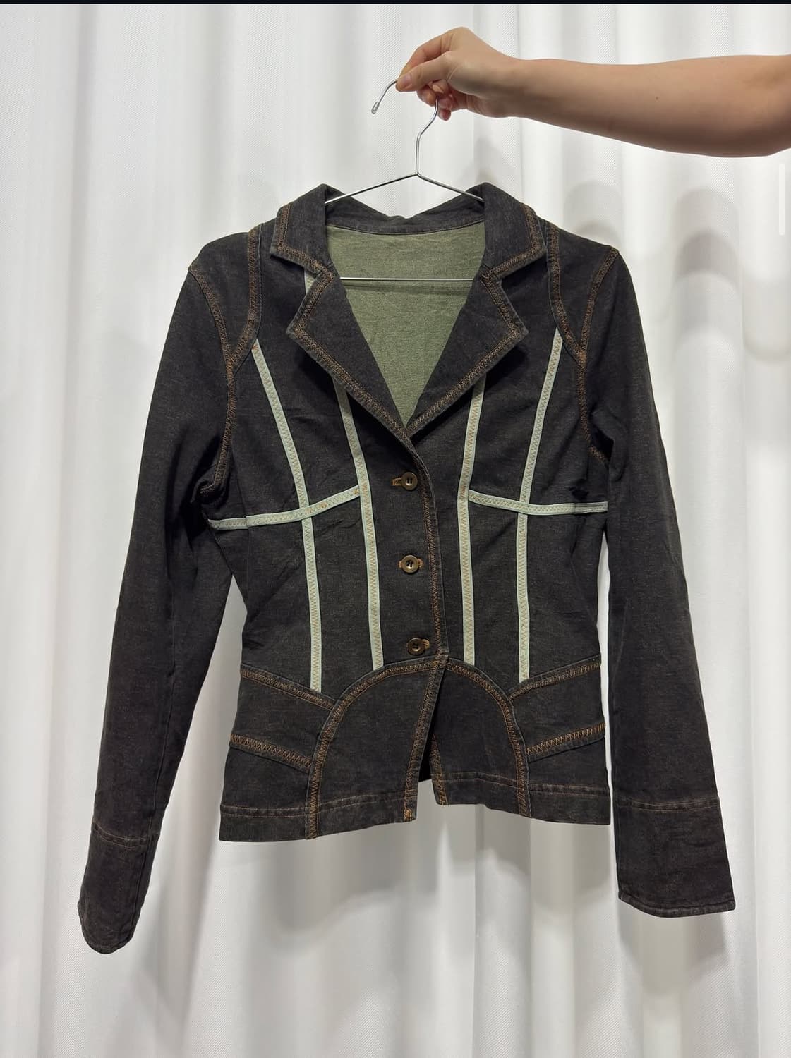 denim design jacket 상품이미지1