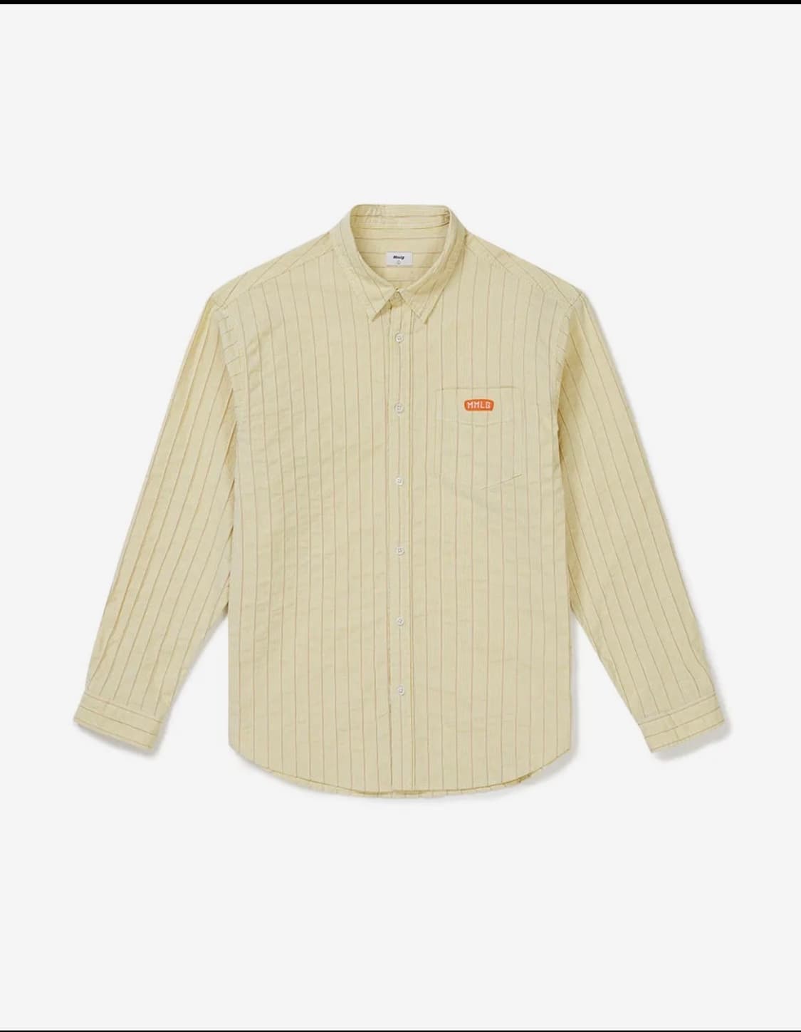 Mmlg] LAYER SHIRT (ORANGE) 상품이미지1