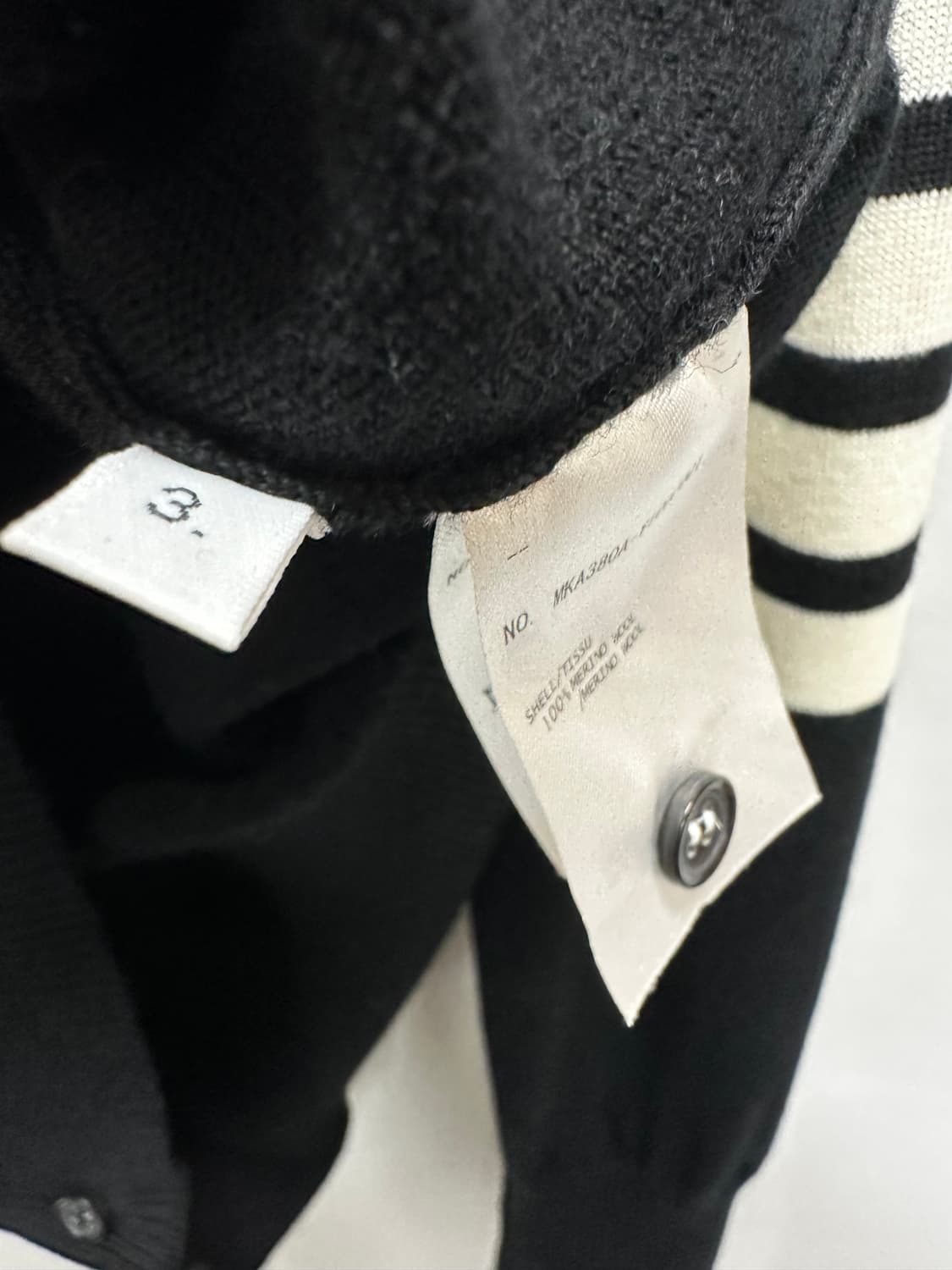 톰브라운 아이콘 인타르시아 클래식 울 니트 ( 95 ) 상품이미지7