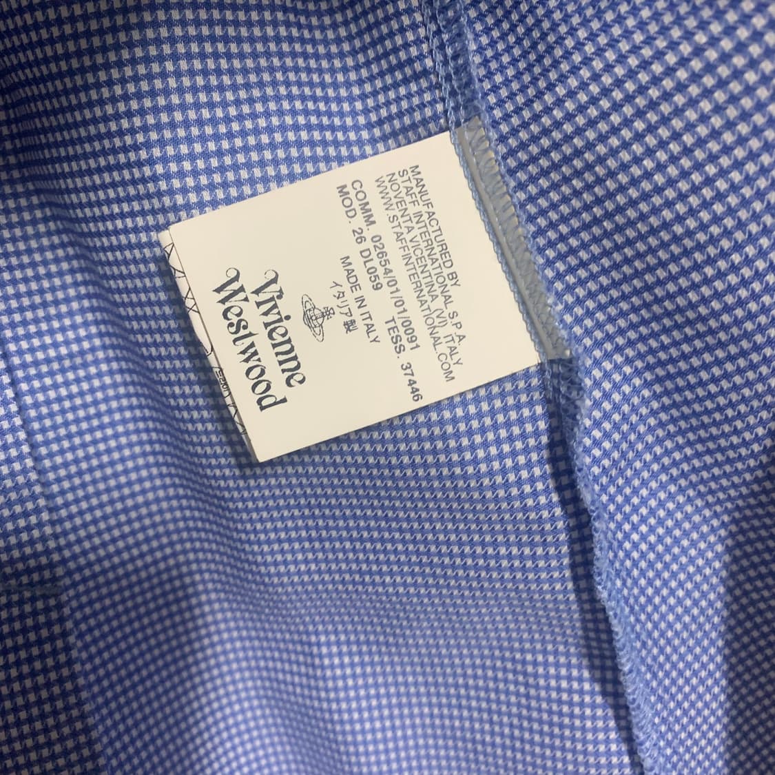 vivienne westwood 변형 카라 셔츠 상품이미지8