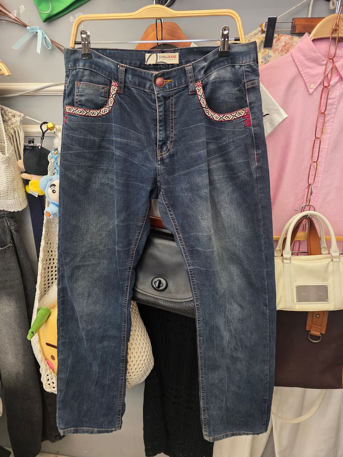 에비수 시그니처 워크 데님 팬츠 34 상품이미지4