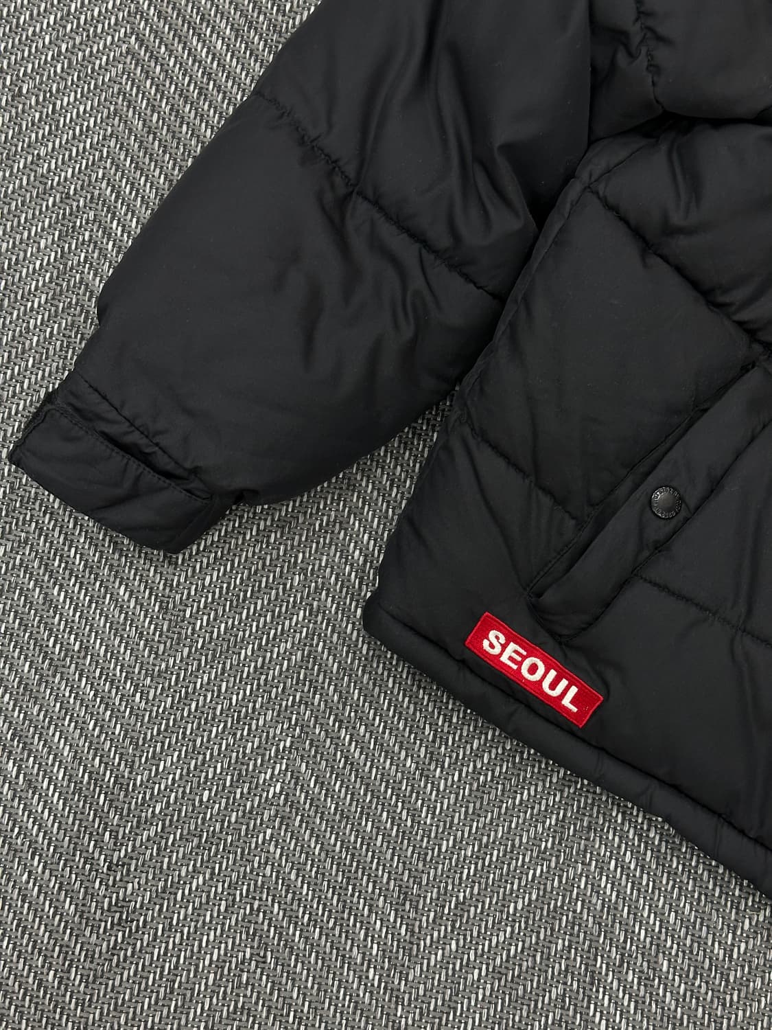 오아이 크롭패딩 M 상품이미지3