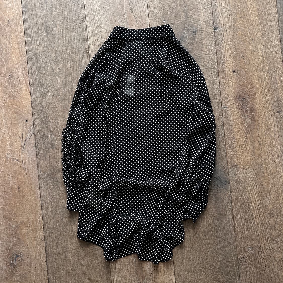 Dot Frill Sheer Shirts 상품이미지7