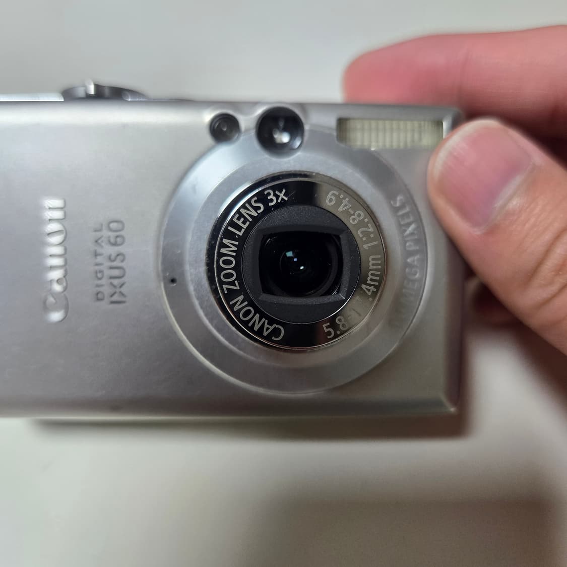 캐논 디지털 익서스 60 은색 카메라 상품이미지2