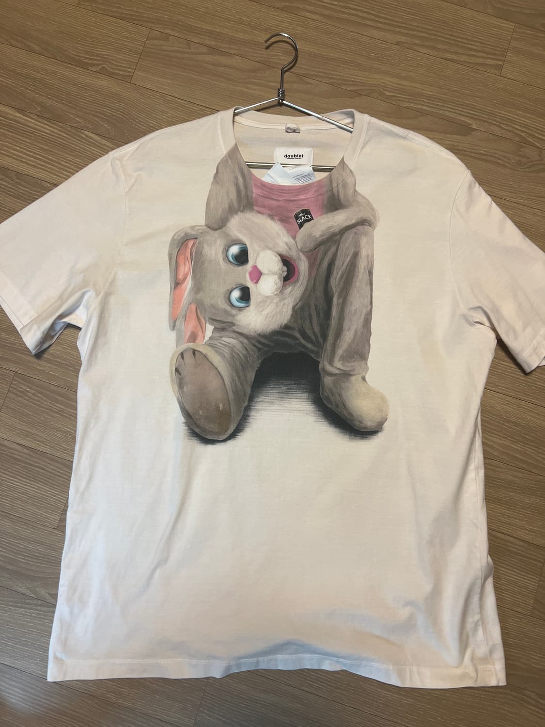 더블렛 토끼티셔츠 상품이미지1