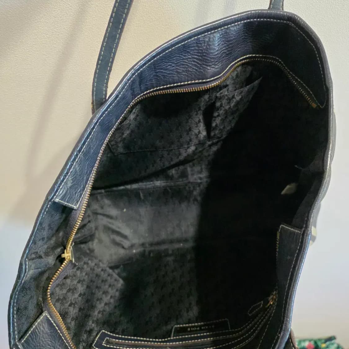 빈폴 블랙 색상 체크 패턴 토트백 상품이미지6