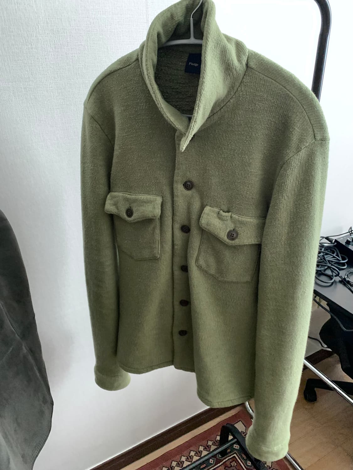 pledge 셔츠 자켓 상품이미지1