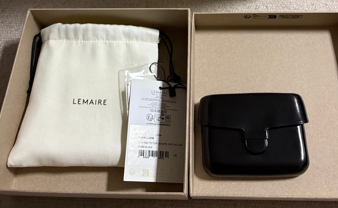 르메르 일부세토 카드 홀더 지갑 블랙 상품이미지5