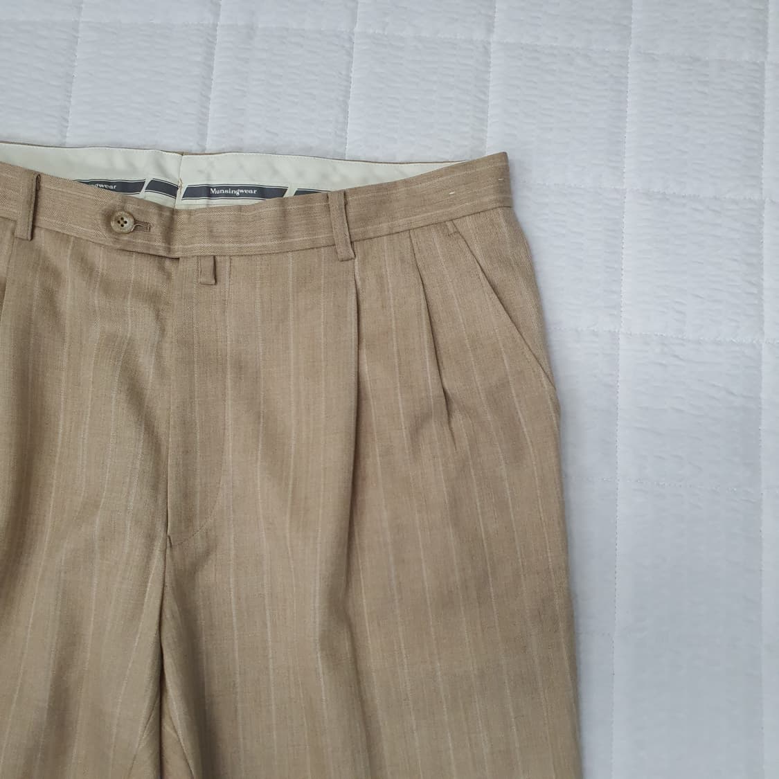 먼싱웨어 울 스판 슬랙스 팬츠 남자35 상품이미지3