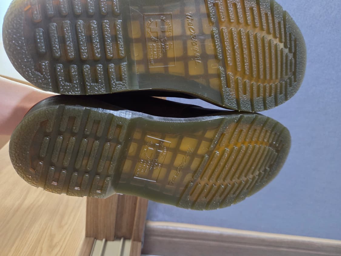 [260] 닥터마틴 1461크레이지 홀스 3홀 빈티지브라운 다크 브라운 상품이미지3