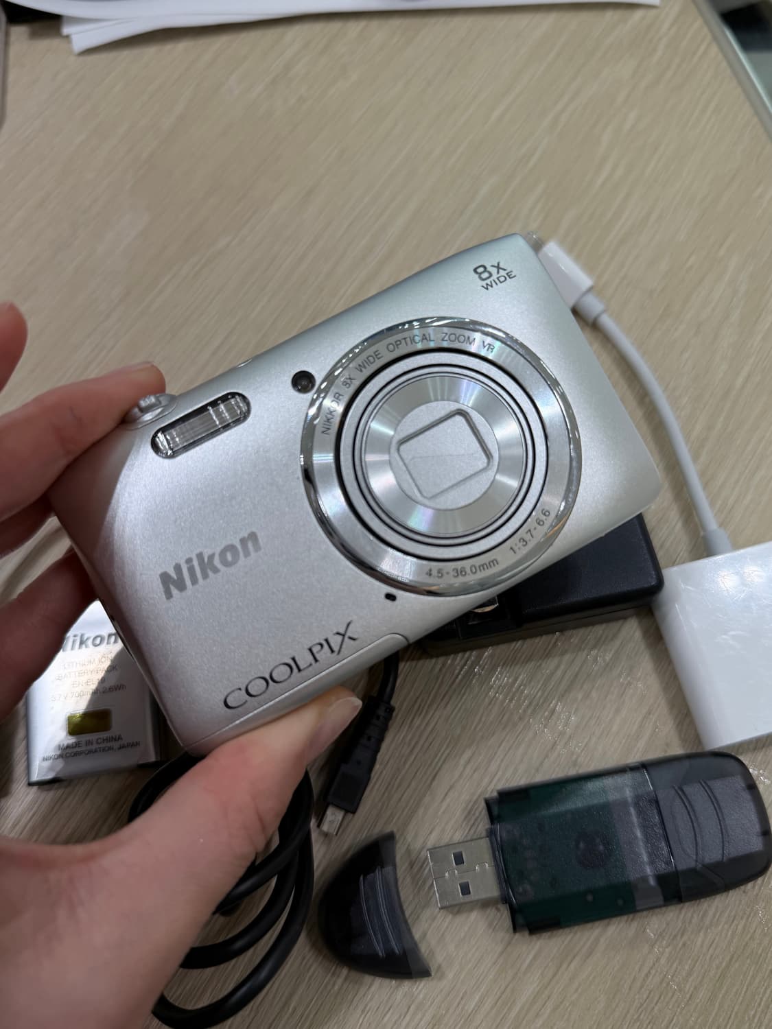 니콘 쿨픽스 s3600 빈티지디카 한글판 에스파 라이즈 상품이미지3