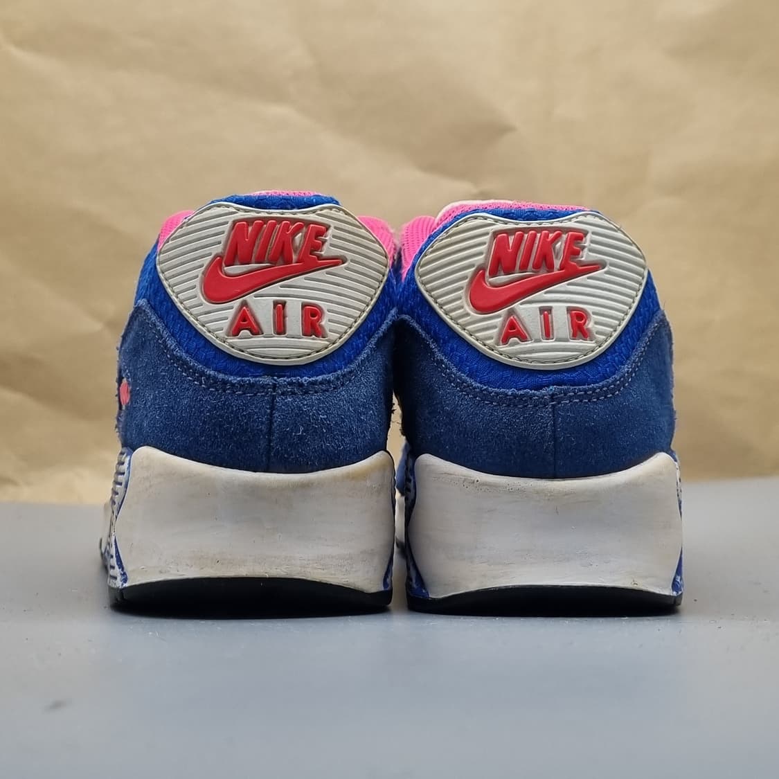 나이키 에어맥스90 코발트핑크 운동화240 상품이미지4