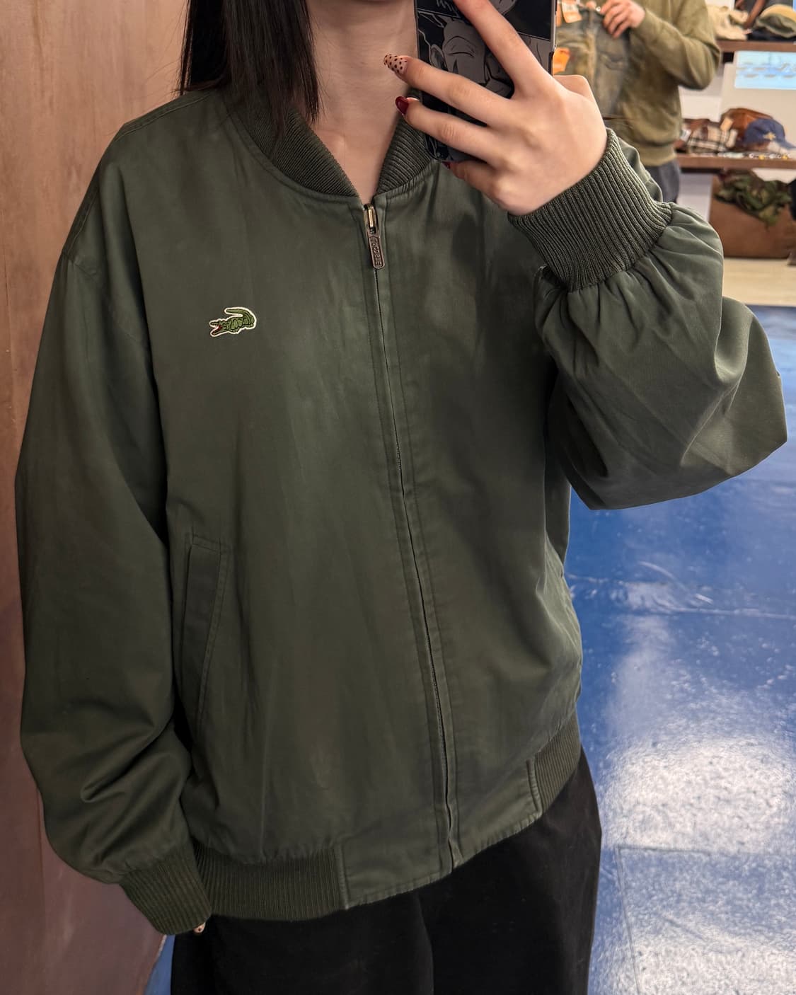 Lacoste 라코스테 체크 점퍼 상품이미지3