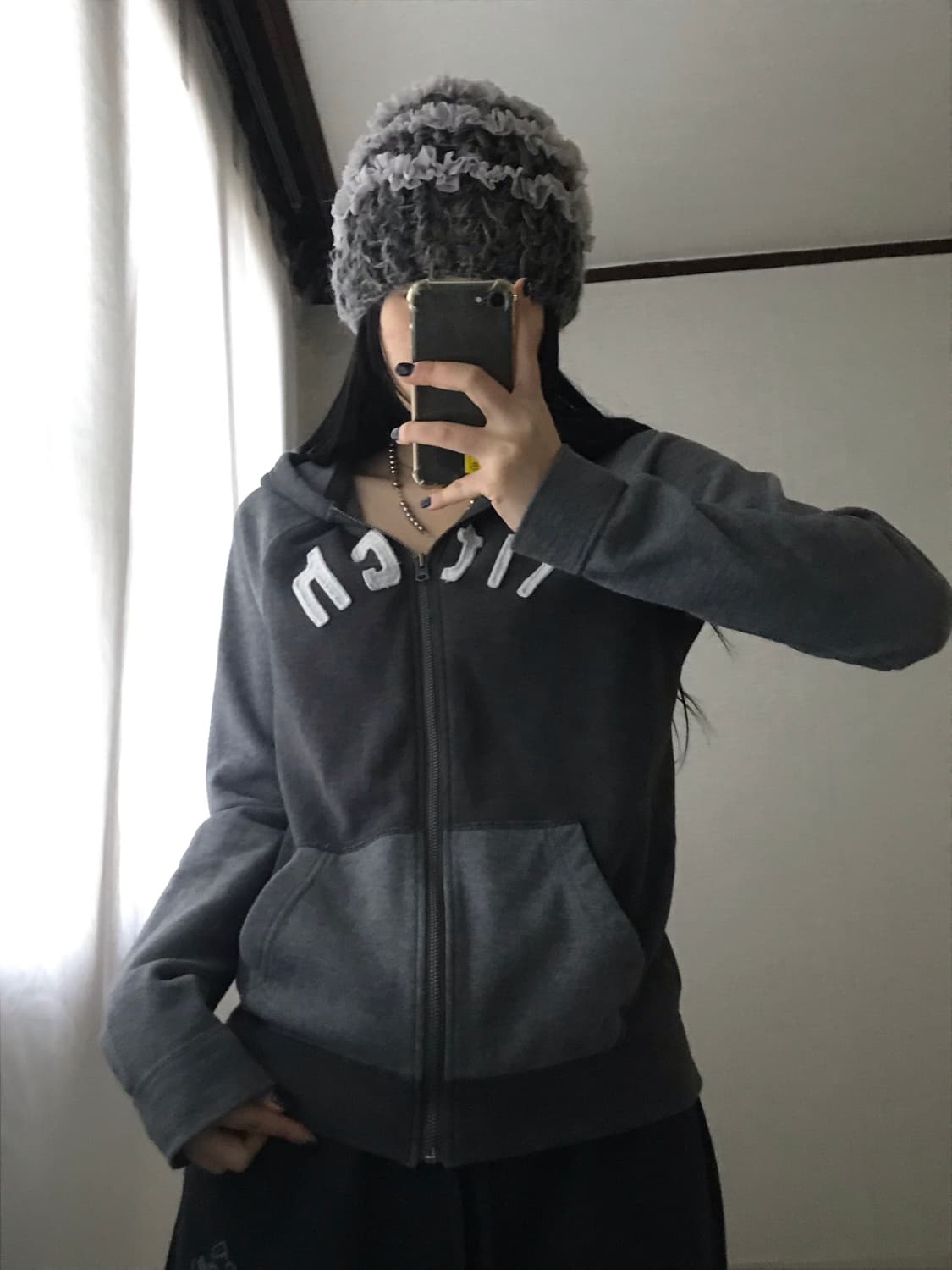 아베크롬비 그레이 나그랑 후드집업 상품이미지3