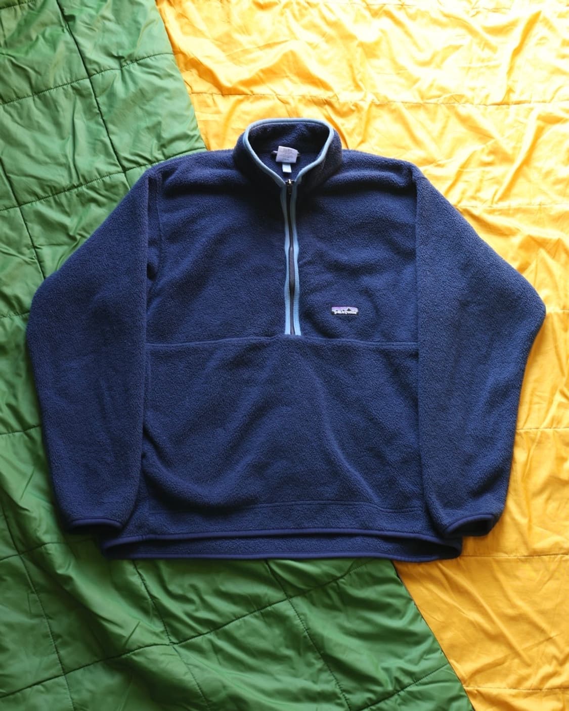 파타고니아 00s 마수피얼 신칠라 하프집업 네이비 L 상품이미지10
