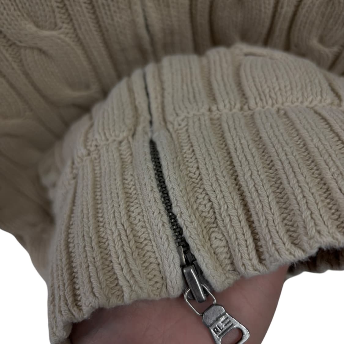 폴로랄프로렌진스 우먼 니트 투웨이 집업 상품이미지4