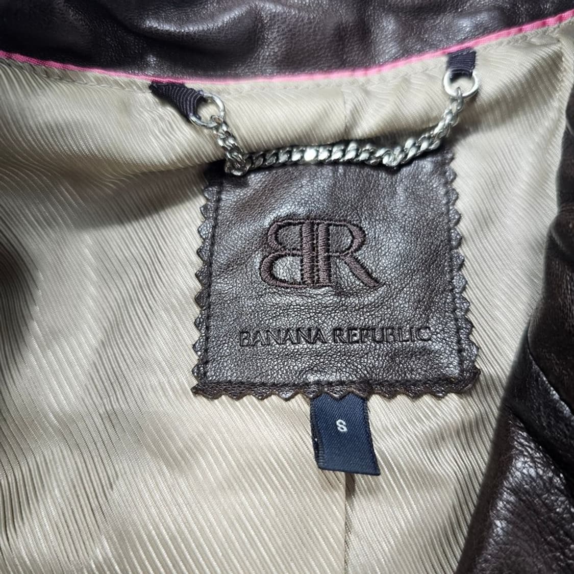 바나나리퍼블릭 양가죽 자켓 S 상품이미지6