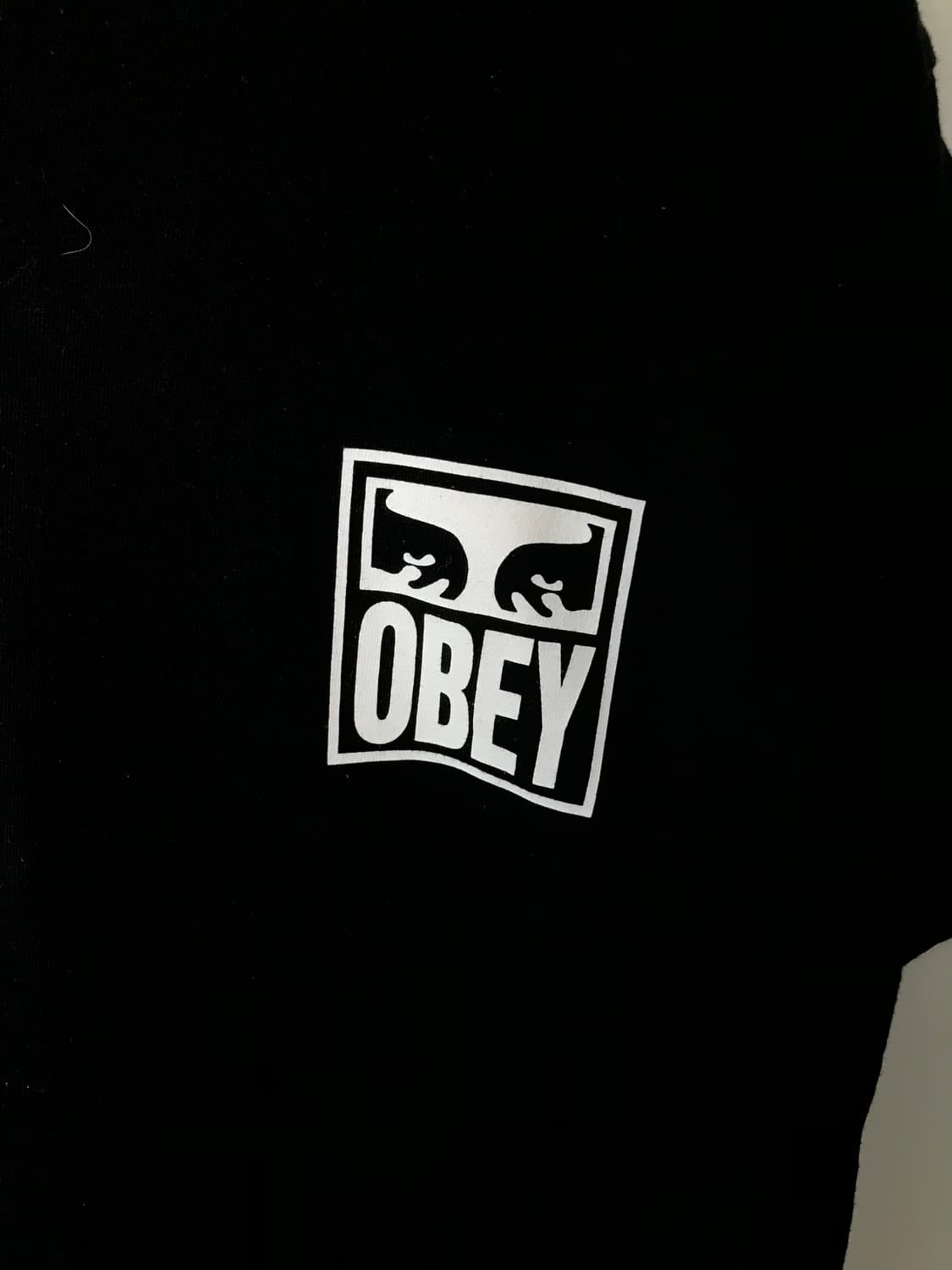 오베이 아이콘 블랙 반팔 티셔츠  상품이미지5