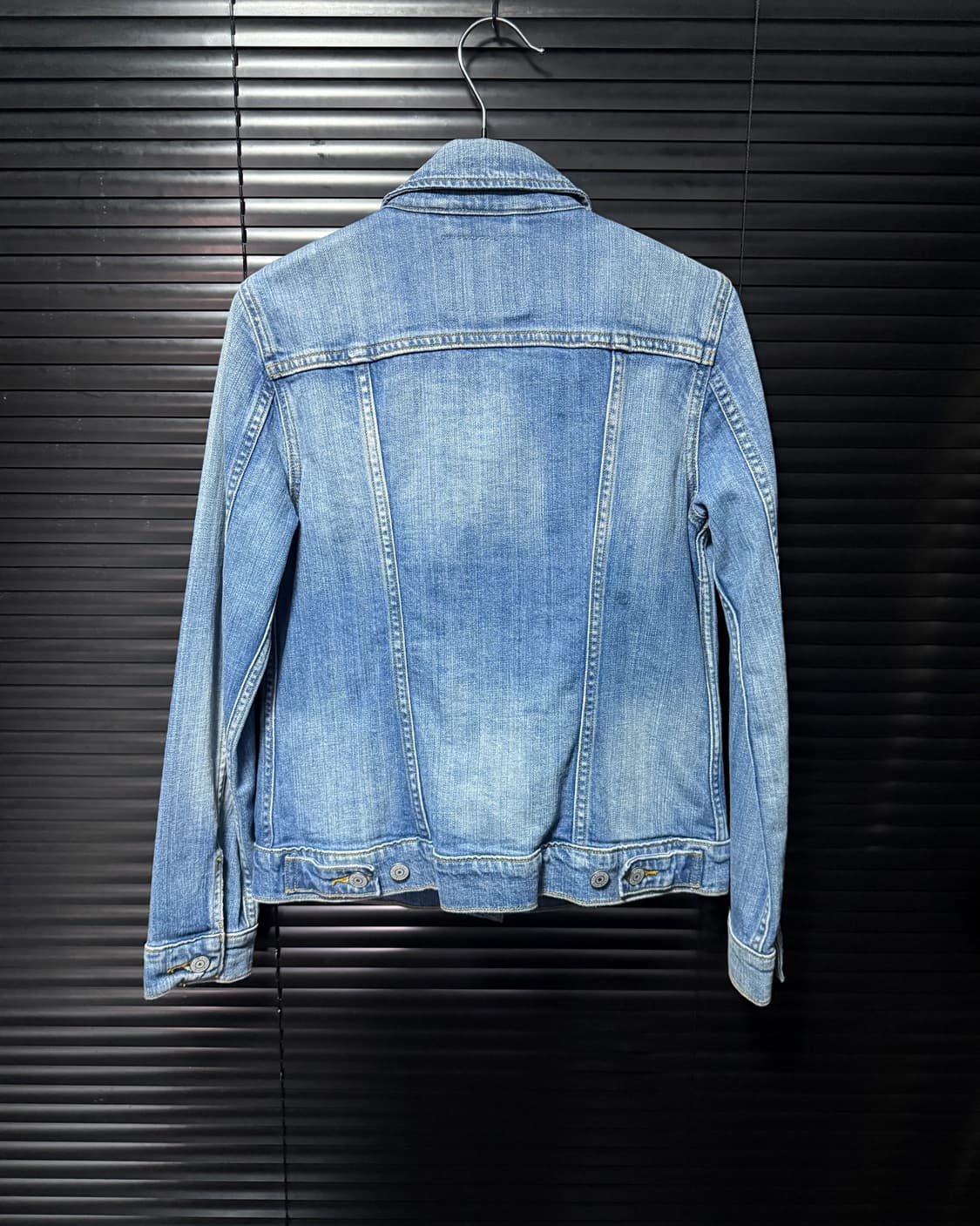 리바이스 연청 데님 워싱 트러커 워크 자켓 청자켓 S 90 여성 여자 상품이미지4