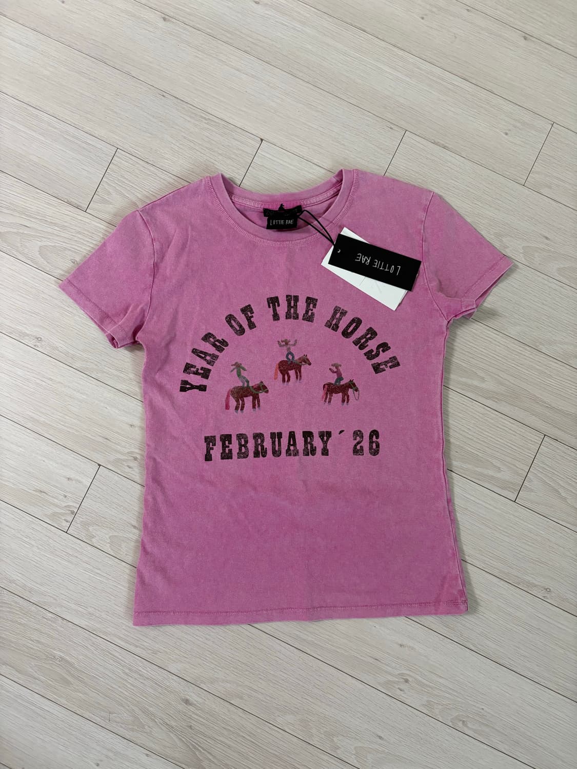 자라 LOTTIE RAE 스탬핑 티셔츠 S사이즈 상품이미지2