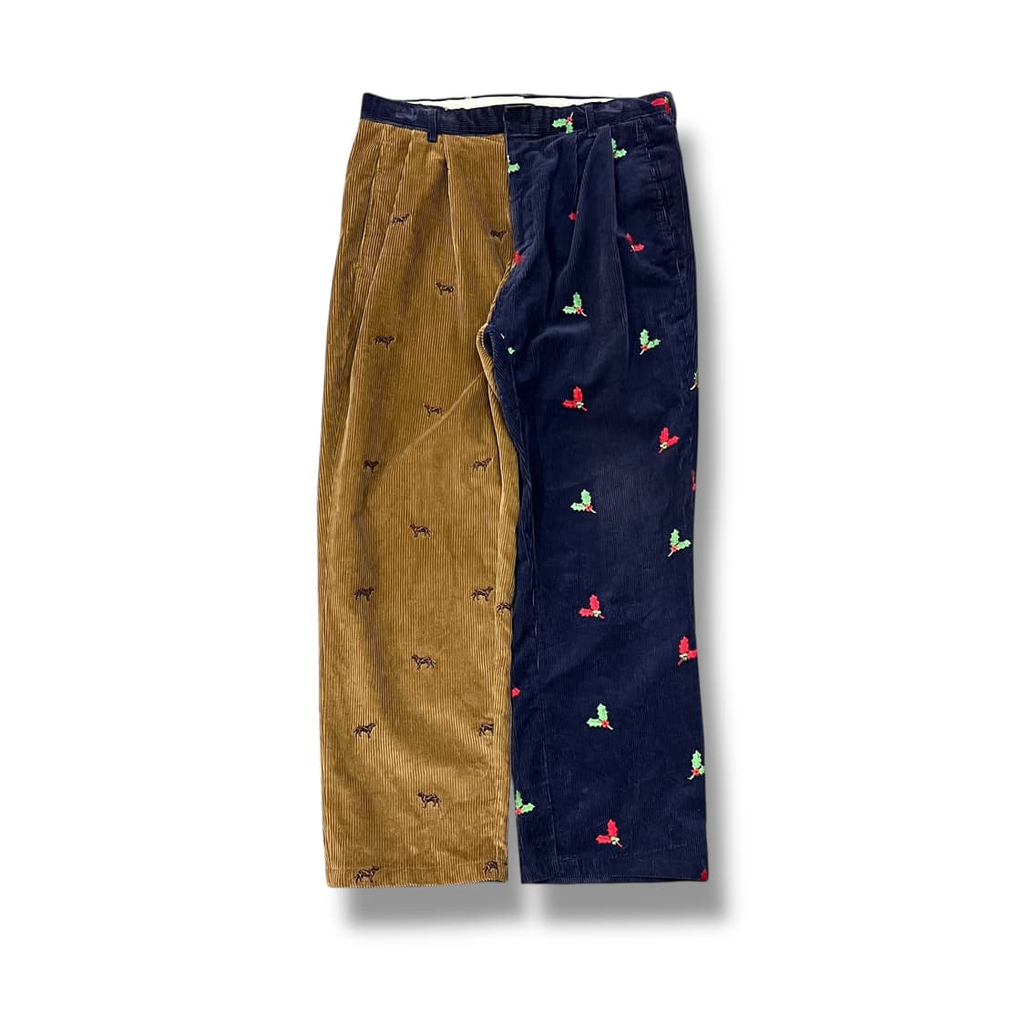  오비스 x 브룩스브라더스 배색 패턴 코듀로이 팬츠 y13882 상품이미지2